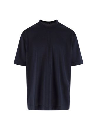 Ermenegildo Zegna T-Shirt In Misto Seta