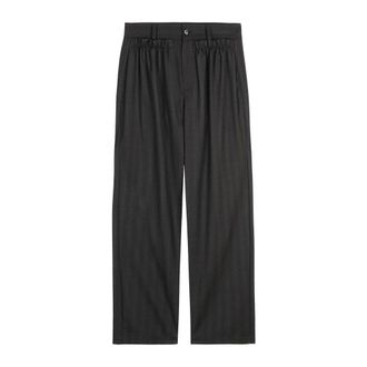 Isabel Marant Mayera Trousers - female - Isabel Marant - Wide Trousers - Gray - 2XS - Trousers