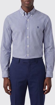 Polo Ralph Lauren Camicia a righe in cotone stretch con logo Pony ricamato