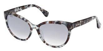 Max Mara MM0058 LOGO13 55C Womens Sunglasses Tortoiseshell Size 57