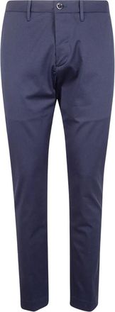 Nine In The Morning Straight Broeken - Heren - Straight fit broeken - Blauw - L - Broeken