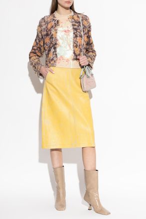 Diesel Skirt L-ERINA, Womens, Yellow