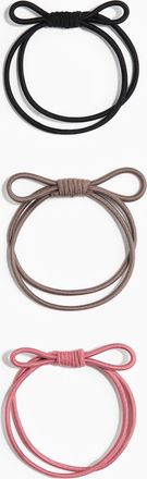 H&M 3er-Pack Haargummis - Pink
