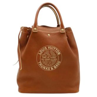 Louis Vuitton Pre-owned Bucket Bags, female, Brown, Size: ONE SIZE Pre-owned Bucket Bag
