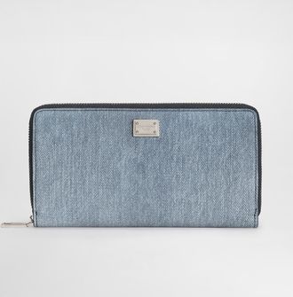 Dolce & Gabbana Portafoglio - Man Wallets And Small Leather Goods Denim Onesize