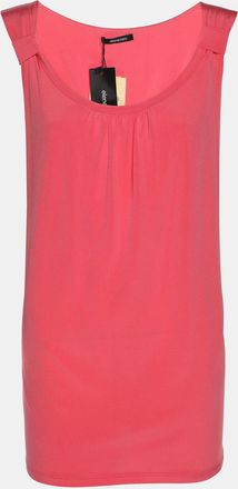 Elena Miro Pink Jersey Sleeveless Top