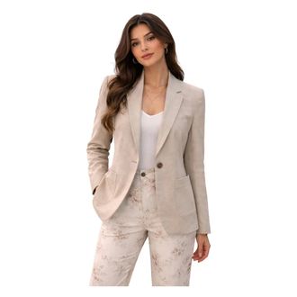Seventy Blazers, female, Gray, Size: 2XL Blazer Monopetto Classico