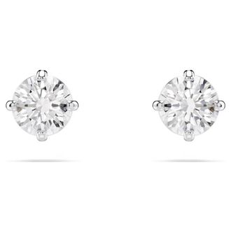 Swarovski Stilla Attract Stud Oorbellen - Dames - Oorbellen - Wit - ONE Size - Accessoires