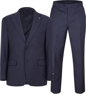 Scotch & Soda Mens and Suit2 in Charocoal - Grey - Size 38 (Chest)