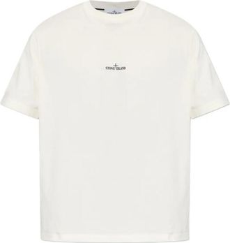 Stone Island Off White Logo T-Shirt
