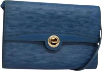 Louis Vuitton Pre-owned Clutches, female, Blue, Size: ONE SIZE Pre-owned Leather louis-vuitton-bags