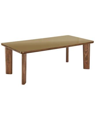 TOV Furniture Tov Furniture Oani Walnut & Glass Long Dining Table