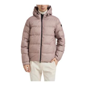 MC2 Saint Barth Heren, Jassen, Beige, Maat: L Leer