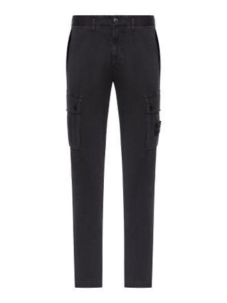 Stone Island COMPASS LOGO CARGO PANTS - Stone Island - Man