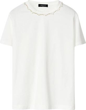 Fabiana Filippi T-Shirts - Dames - T-shirts - Wit - L - Tops