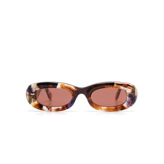 Gucci Oval-frame Sunglasses