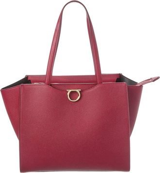 Ferragamo Gemini Leather Satchel