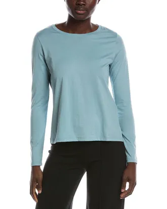 Eileen Fisher Eileen Fisher Petite Round Neck T-Shirt