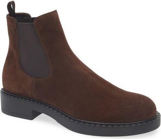 Prada Chocolate Chelsea Boot in Moro at Nordstrom, Size 10.5Us