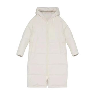 Yves Salomon Donna, Cappotti, Beige, L, new