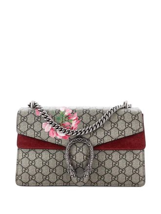 Gucci Dionysus Bag Blooms Print GG Coated Canvas Small shoulder bag - Bruin