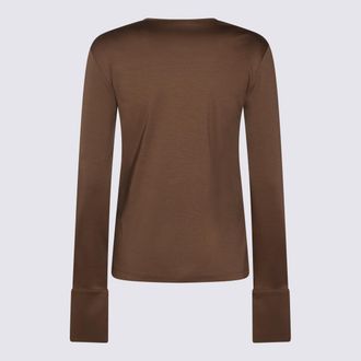 Max Mara Womens Top Cuoio _ Wv