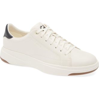Cole Haan Grandpro Tennis 2.0 Sneaker in Ivory /Black /Ivory at Nordstrom, Size 10.5