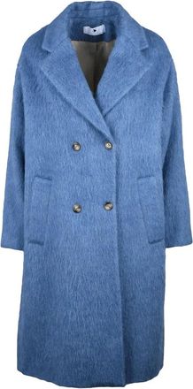 Olivier Horigamy Double-Breasted Coat - Blue