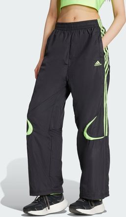 adidas Originals Womens Teamgeist Adicolor Oversized Track Pants - Black - Size X-Small