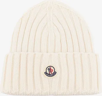 Moncler Cappello in lana responsabile con patch Logo - MONCLER - gender_Woman