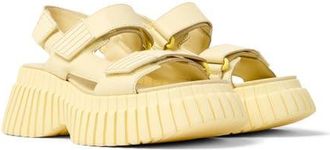 Camper Pix BCN Platform Sandal in Light Pastel Yellow at Nordstrom, Size 41
