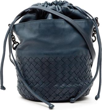 Bottega Veneta Pre-owned Bottega Veneta Nappa Intrecciato Bucket 3W7FISEMO80BLC6E