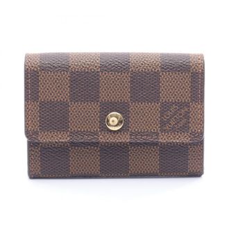 Louis Vuitton Brown Ebene Coated Canvas Coin Purse/Coin Case (Pre-Owned)