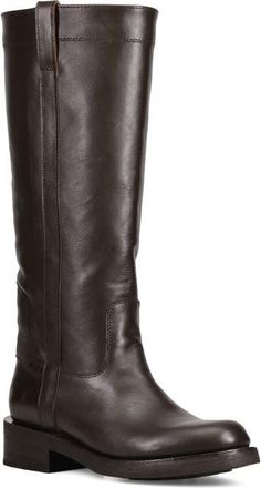Frye Viv Knee High Riding Boot in Dark Brown at Nordstrom, Size 8.5