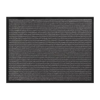 OEM Alfombrilla De Puerta Pp Antracita Rayado L800xw1200xs5mm
