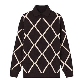 Emporio Armani Heren, Truien, Bruin, Maat: L Zijde