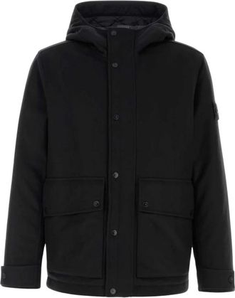 Stone Island Hombre, Chaquetas, Negro, Talla: S