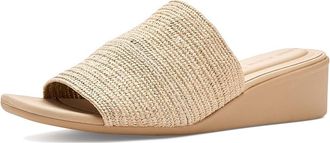 Anne Klein Wishful Womens Slip-on Dress Shoes Natural Raffia : 6.5 M, Synthetic