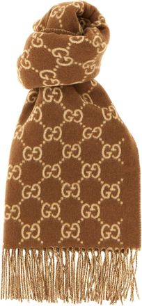 Gucci Gg Cashmere Scarf