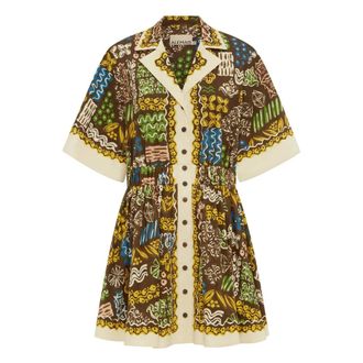 Alemais Mujer, Vestidos, Marr&oacute;n, Talla: M