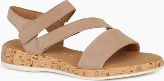 Gabor Womens Oporto Womens Sandals - Sand Sde Kork - Size: 5.5