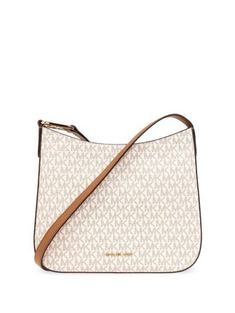 Michael Michael Kors Grote Kensington Signature crossbodytas - Beige