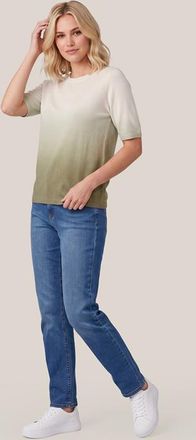 Mart Visser Cecile Top Offwhite / Olijfgroen