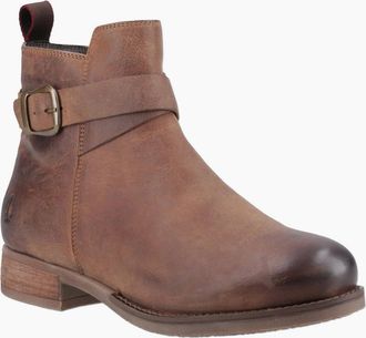 Hush Puppies Womens Elise Womens Buckle Boots - Brown - Size: 3
