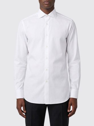 Tintoria Mattei Camicia classica Tintoria Mattei in twill