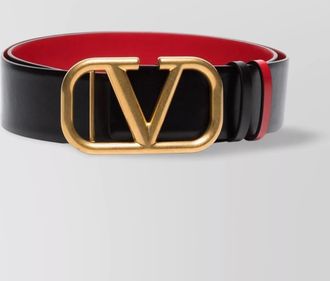 Valentino Garavani leather reversible belt
