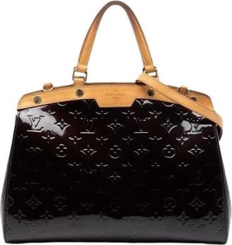 Louis Vuitton Pre-owned Handbags, female, Purple, Size: ONE SIZE Pre-owned The Brea MM