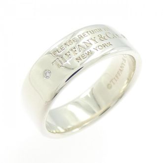 Tiffany & Co. Silver Silver 925 Band Ring (Pre-Owned)