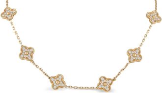 Van Cleef & Arpels Alhambra diamond necklace - Goud