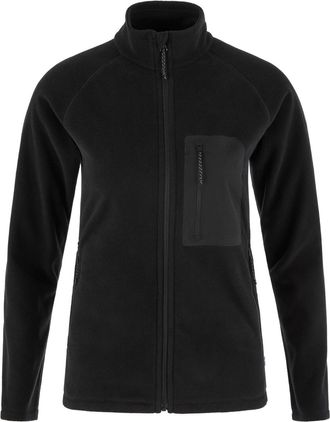 Fj&auml;llr&auml;ven Womens Kaipak Fleece Jacket Black XS
